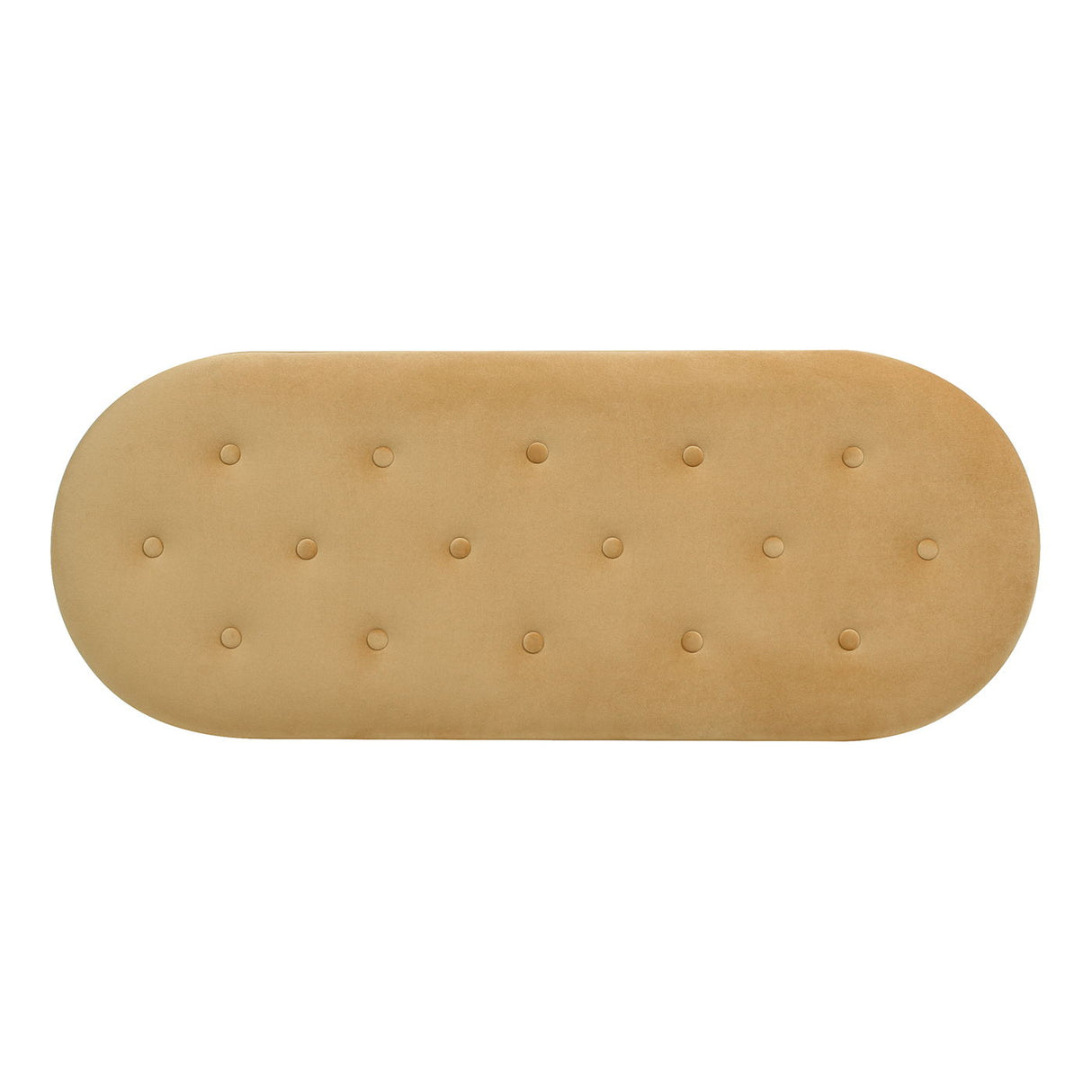 Melinda - Oval Tufted Bullion Fringe Storage Bench by Jennifer Taylor Home | Bel Furniture