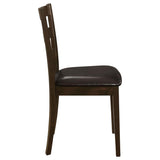 Guillen - 5 Piece Rectangular Dining Table Set - Cappuccino by CoasterEveryday | Bel Furniture