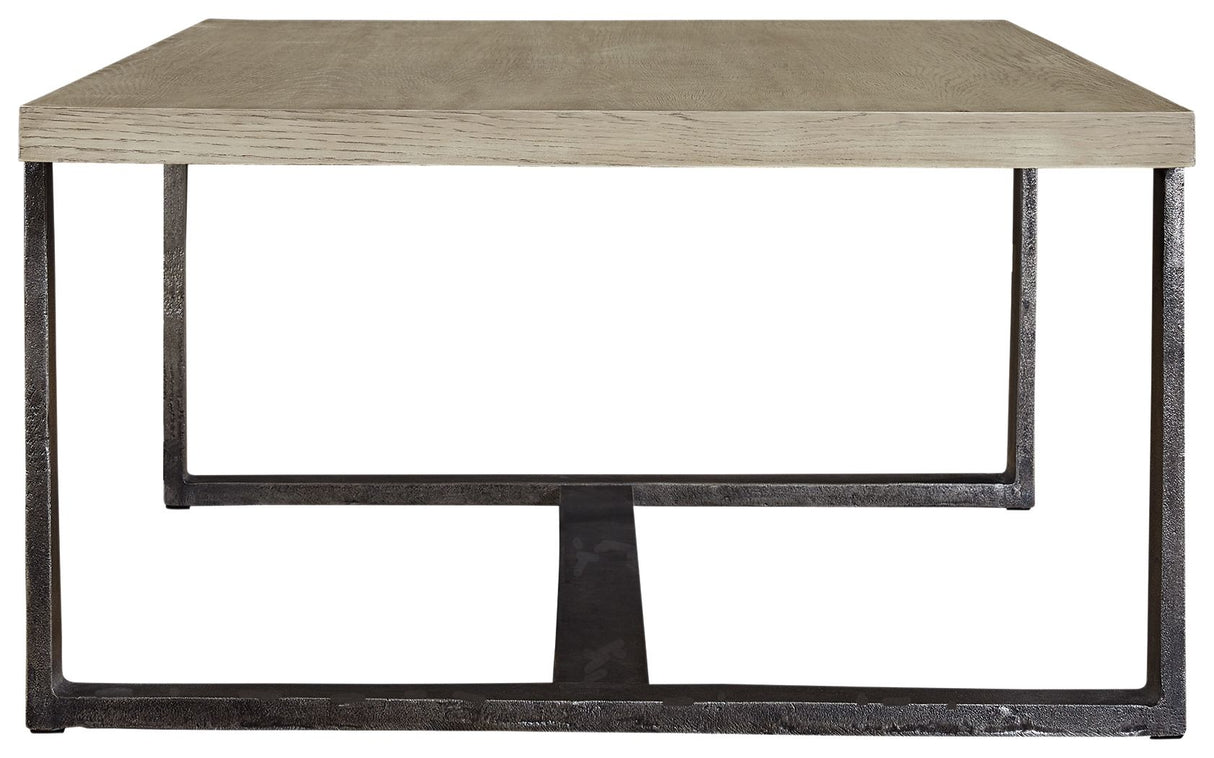 Dalenville - Gray - Rectangular Cocktail Table by Signature Design by Ashley® | Bel Furniture