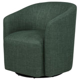 Mossbrook - Fabric Upholstered Swivel Accent Chair