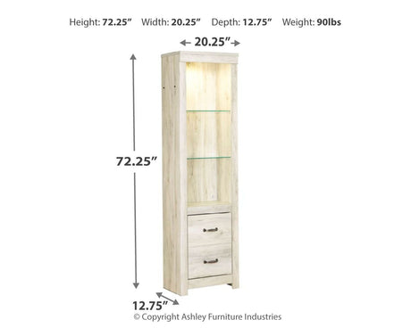Bellaby - Whitewash - Pier - 2 Drawers by Signature Design by Ashley® | Bel Furniture