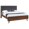 Robyn - Wood Panel Bed Dark Brown King by Coaster Fine Furniture | Bel Furniture