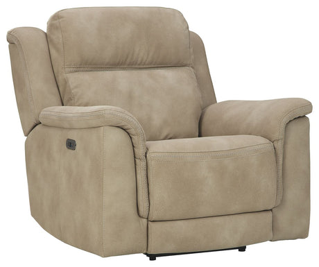 Next-Gen Durapella - Power Recliner Beige by Signature Design by Ashley® | Bel Furniture