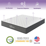 Victoria - 12" Cooling Gel Hybrid Mattress