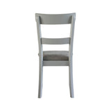 House Marchese - Two Tone Side Chair (Set of 2) - Gray / Pearl Gray