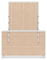 Binterglen - White - Dresser And Mirror by Signature Design by Ashley® | Bel Furniture