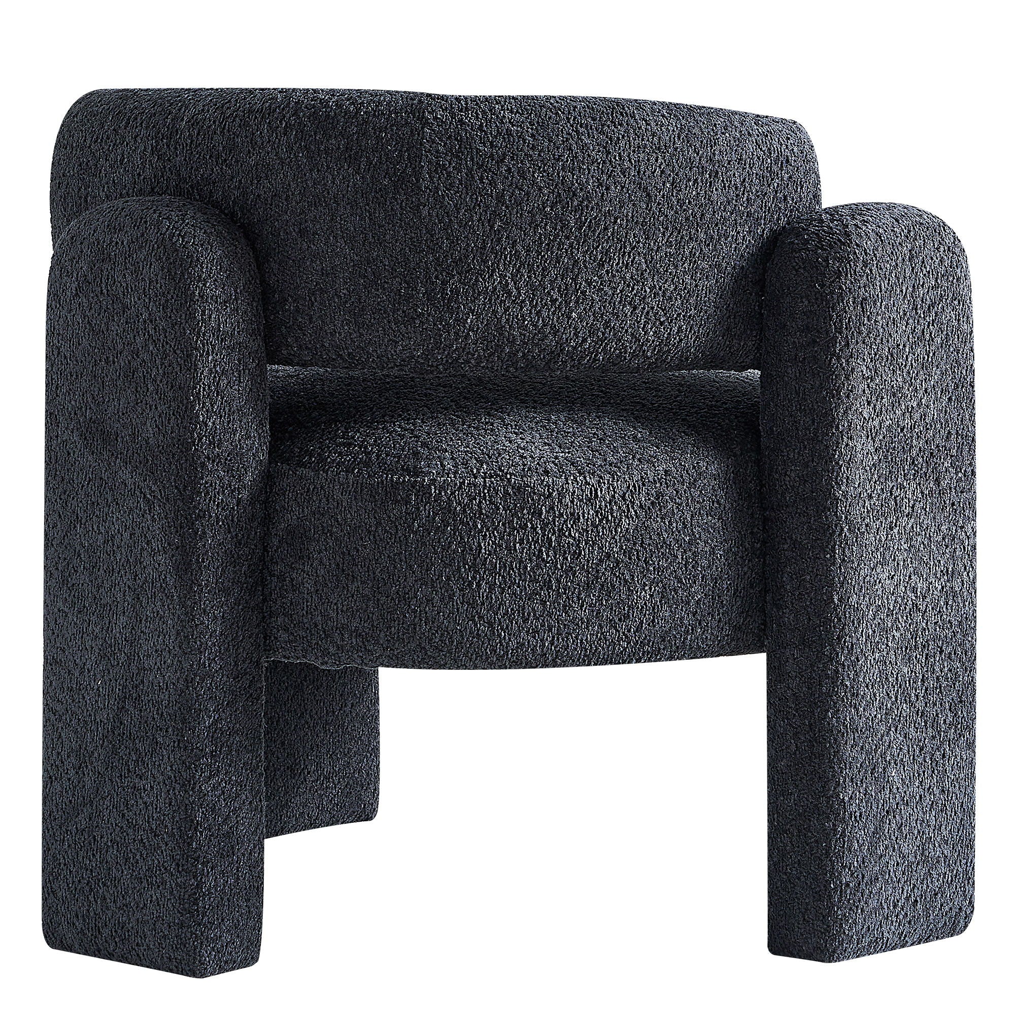 Boucle Upholstery Accent Chair