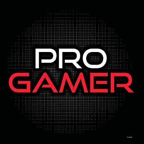 Pro Gamer By Yass Naffas Designs (Framed) (Small) - Black