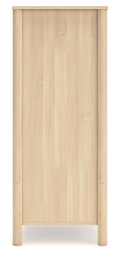 Cabinella - Tan - Five Drawer Chest by Signature Design by Ashley® | Bel Furniture