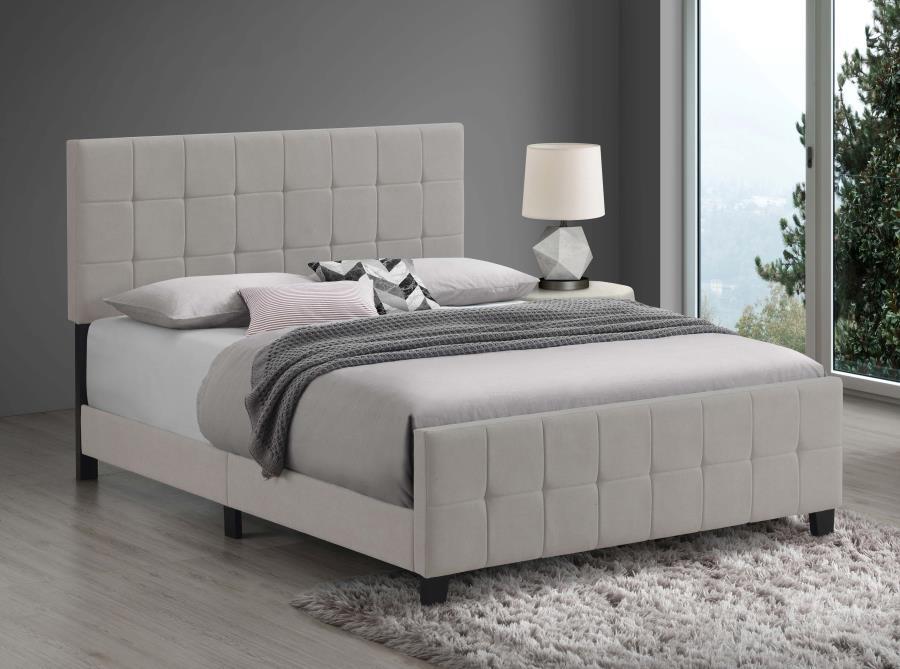 Fairfield - Upholstered Panel Bed by CoasterEssence | Bel Furniture