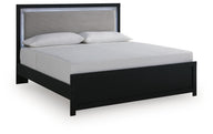 Maeling - Upholstered Panel Bed