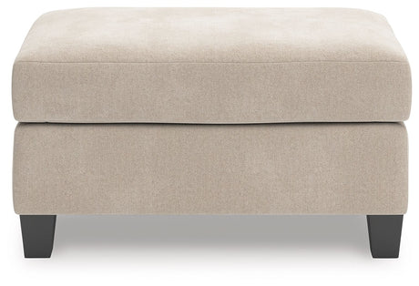 Willarae - Taupe - Ottoman by Benchcraft® | Bel Furniture