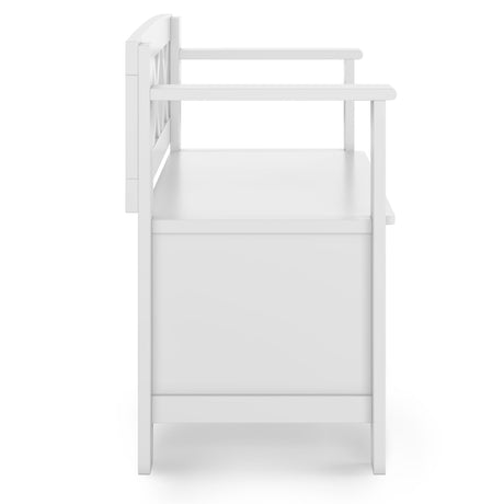 Amherst - Small Transitional Entryway Storage Bench - view 14