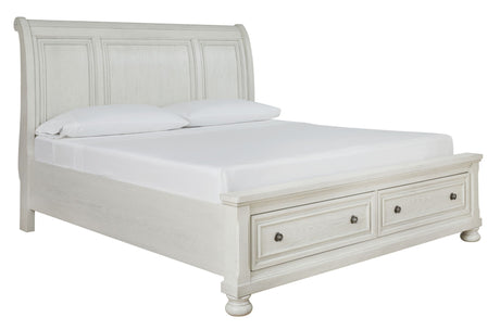 Robbinsdale - Sleigh Bed - view 3