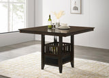 Jaden - Square Counter Height Dining Table - Espresso by CoasterEveryday | Bel Furniture