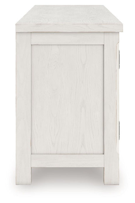 Robbinsdale - Extra Large TV Stand - Antique White - view 4
