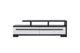 Remington - TV Stand - Black & White by Crown Mark | Bel Furniture