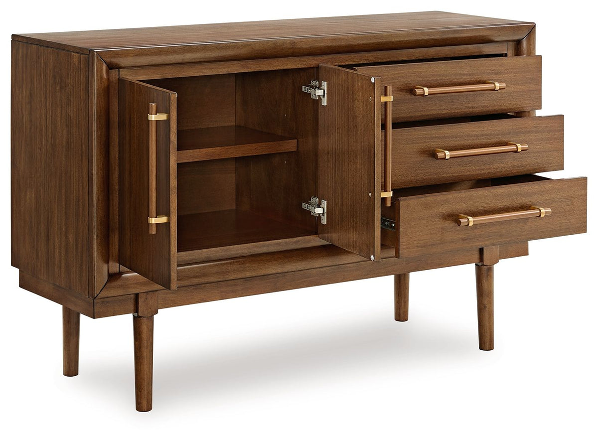 Lyncott - Brown - Dining Room Server by Signature Design by Ashley® | Bel Furniture