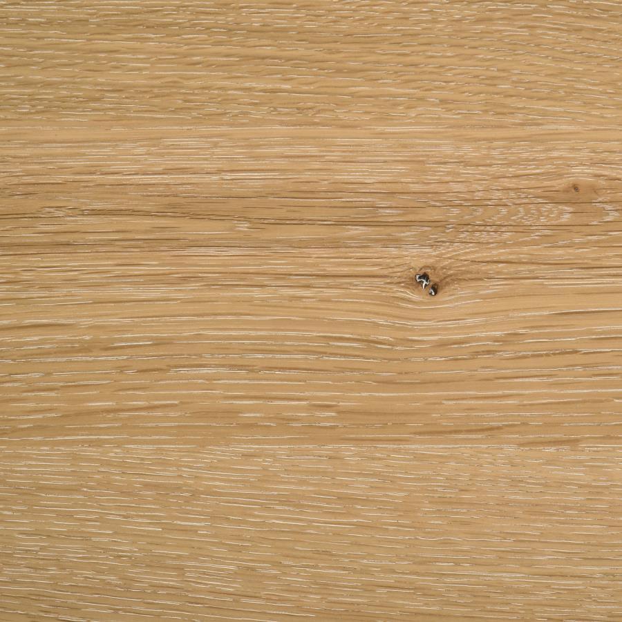 Duncan - 7 Piece Rectangular Wood Dining Table Set - Washed Oak