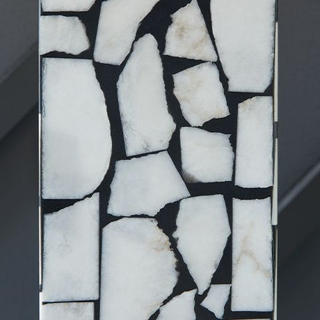 Macaria - White / Black - Marble Table Lamp by Signature Design by Ashley® | Bel Furniture