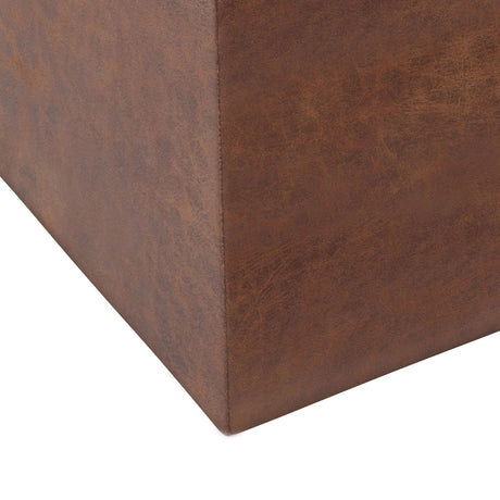 Rockwood - Upholstered Cube Storage Ottoman With Tray - view 37