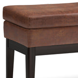 Carlson - Ottoman Bench, Mid Century Design by Simpli-Home | Bel Furniture