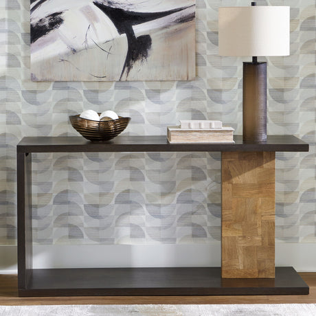 Camlett - Brown - Console Sofa Table by Signature Design by Ashley® | Bel Furniture