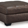 Barlin Mills - Oversized Accent Ottoman Dark Brown by Benchcraft® | Bel Furniture
