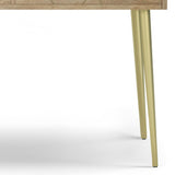 Jager - Console Table - Natural by Simpli-Home | Bel Furniture