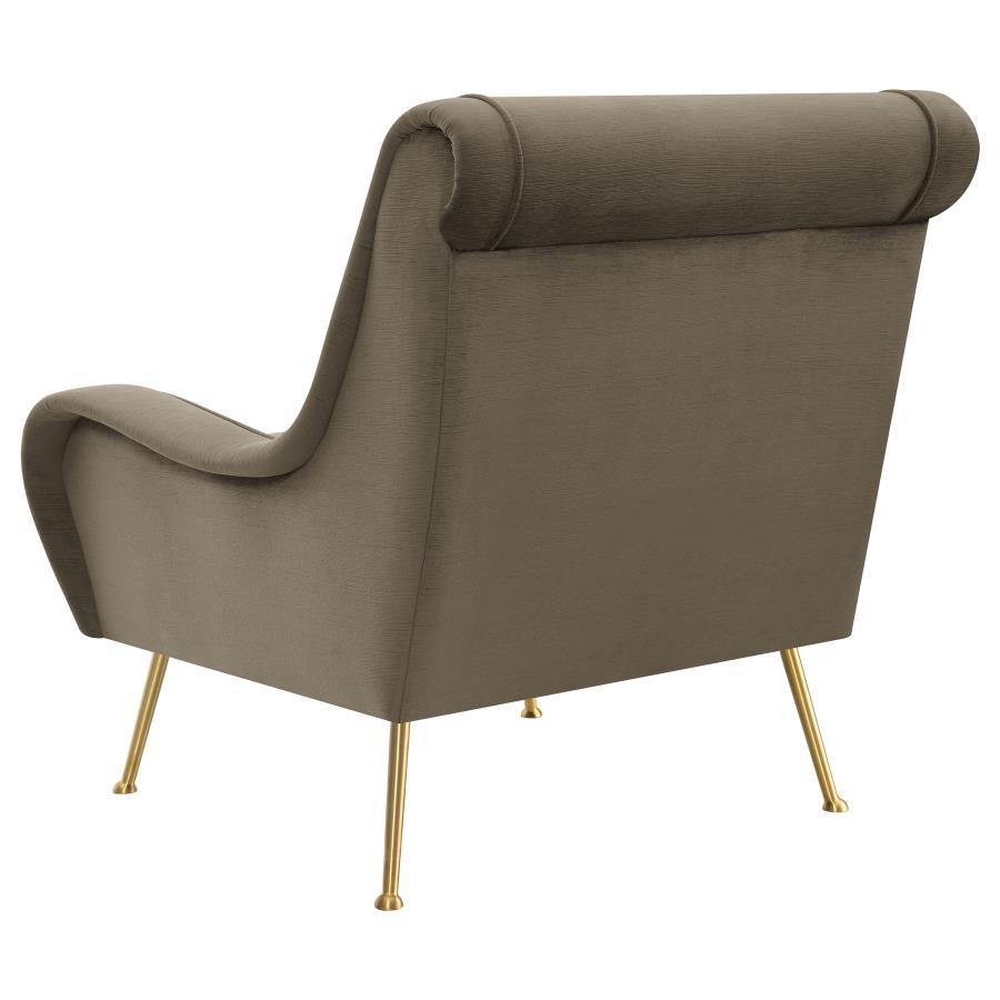 Ricci - Upholstered Saddle Arm Accent Chair