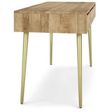Jager - Desk - Natural by Simpli-Home | Bel Furniture