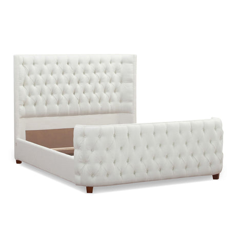 Brooklyn - Tufted Panel Bed Headboard And Footboard Set by Jennifer Taylor Home | Bel Furniture