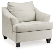 Genoa - Chair And A Half White by Signature Design by Ashley® | Bel Furniture