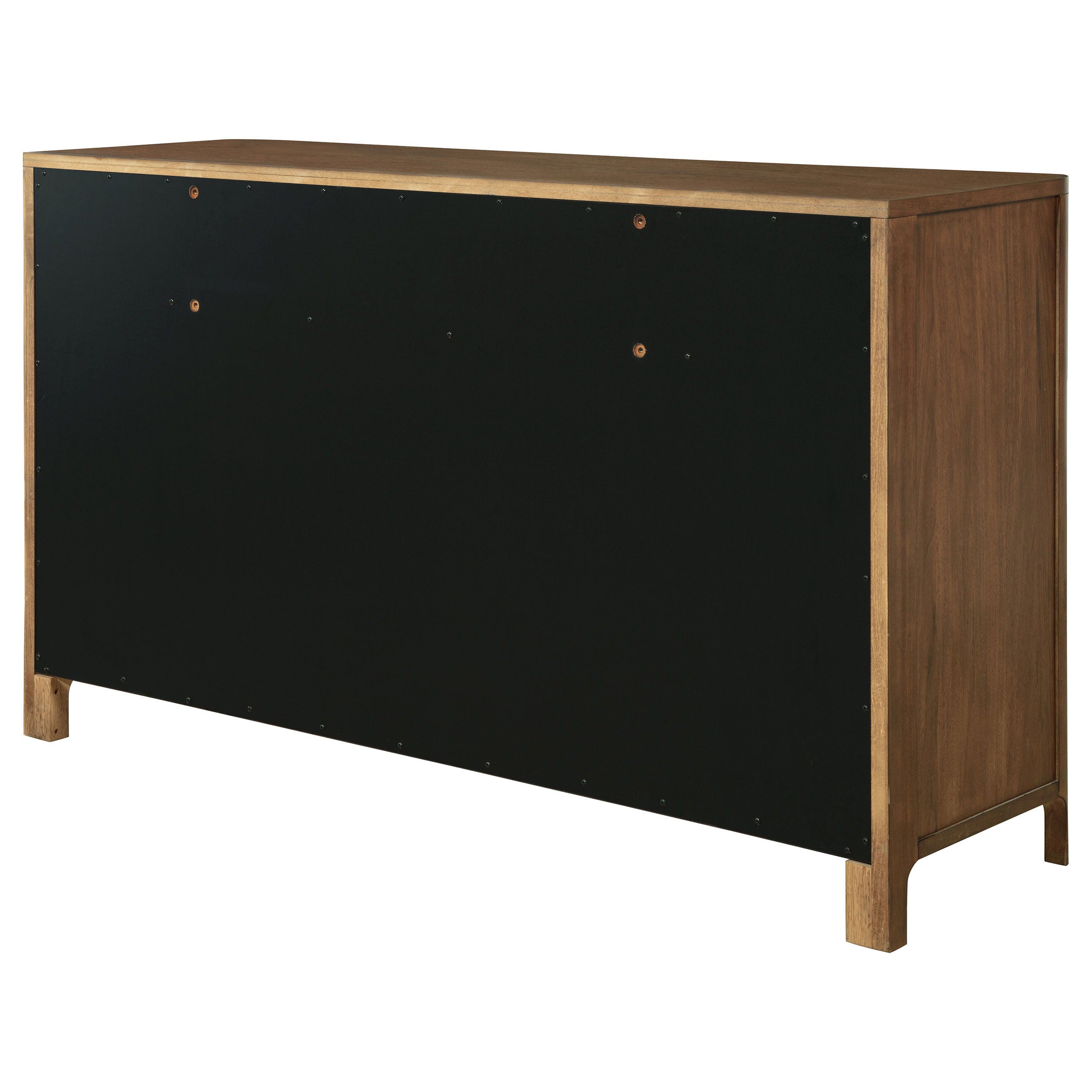 Maderia - 8-Drawer Dresser Cabinet - Walnut