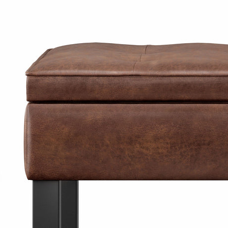 Cosmopolitan - Storage Ottoman Bench With Open Bottom - view 28