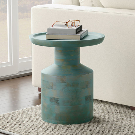 Haynes - Handcrafted Wooden Accent Table - view 19