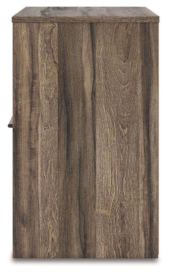 Elbrim - Brown - One Drawer Night Stand by Signature Design by Ashley® | Bel Furniture