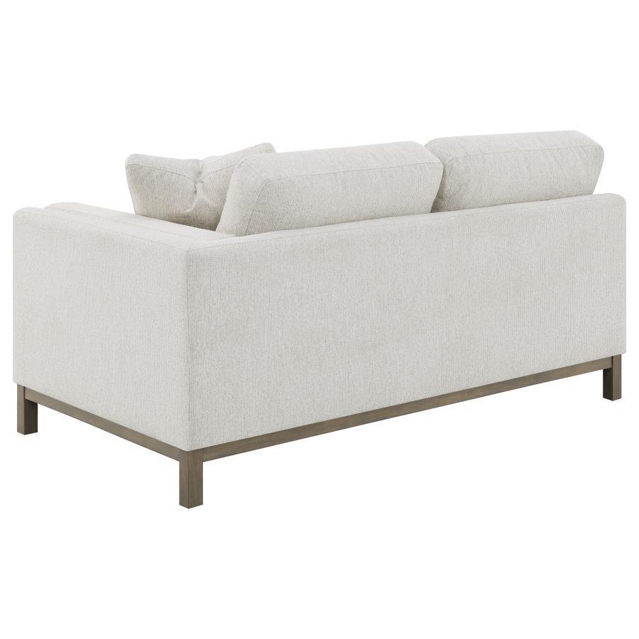 Geneva - Boucle Upholstered Sectional Chaise Sofa - Sand by Coaster Fine Furniture | Bel Furniture