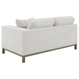 Geneva - Boucle Upholstered Sectional Chaise Sofa - Sand by Coaster Fine Furniture | Bel Furniture