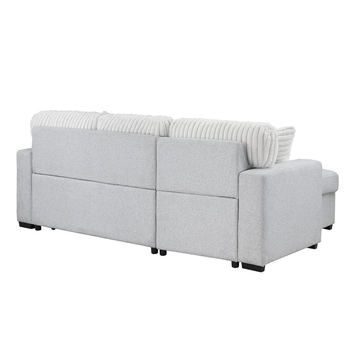 Ford - Reversible Pull Out Sofa Bed - Light Gray