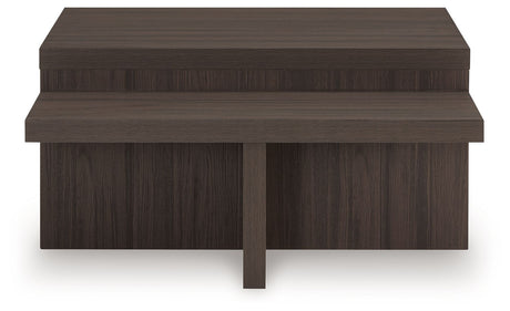 Zendex - Brown - Occasional Table Set (Set of 2) by Signature Design by Ashley® | Bel Furniture