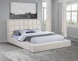 Dreux - Upholstered Panel Platform Bed