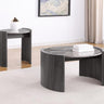 Gladstone - Coffee Table Set Dark Gray 2 Pc. Coffee Table, End Table by Coaster Fine Furniture | Bel Furniture