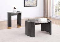 Gladstone - Coffee Table Set Dark Gray 2 Pc. Coffee Table, End Table by Coaster Fine Furniture | Bel Furniture