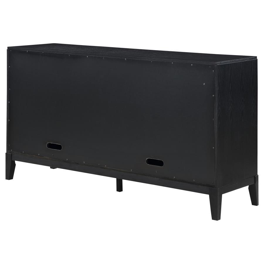 Brookmead - 4 Door Sideboard Buffet Storage Cabinet - Black by Coaster Fine Furniture | Bel Furniture