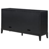 Brookmead - 4 Door Sideboard Buffet Storage Cabinet - Black by Coaster Fine Furniture | Bel Furniture