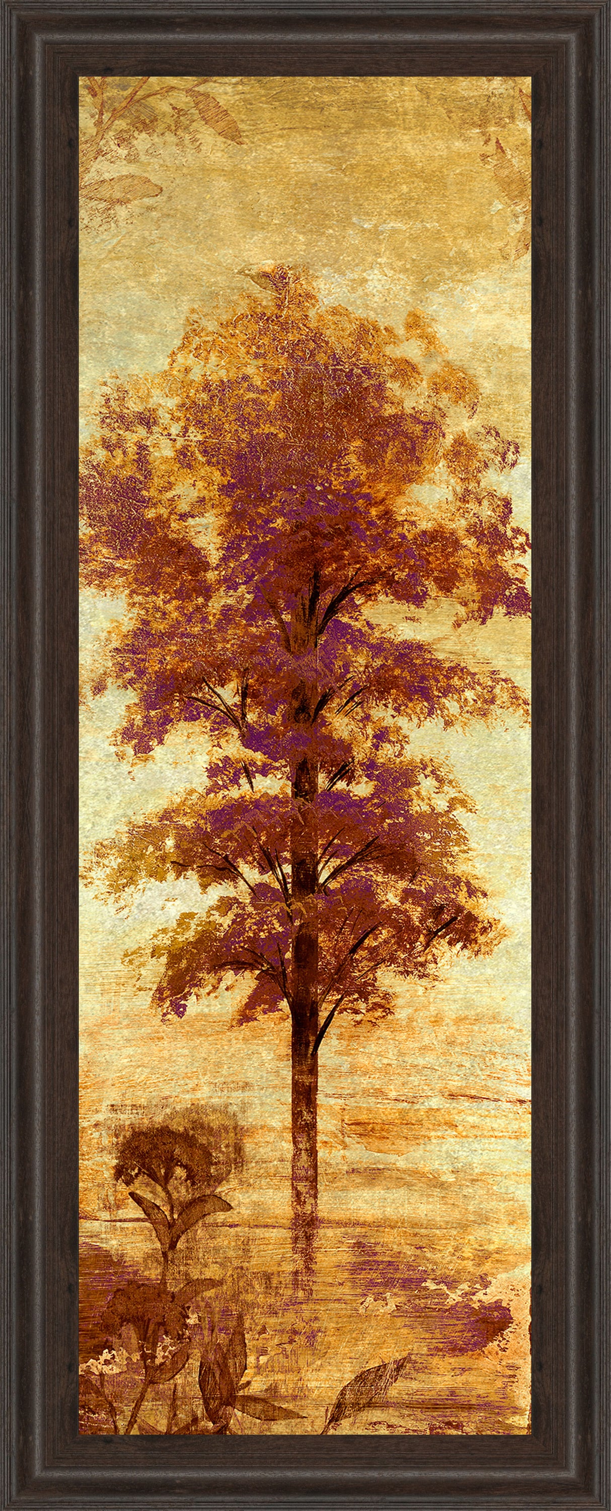 Early Autumn Chill I By Micheal Marcon - Framed Print Wall Art - Dark Brown