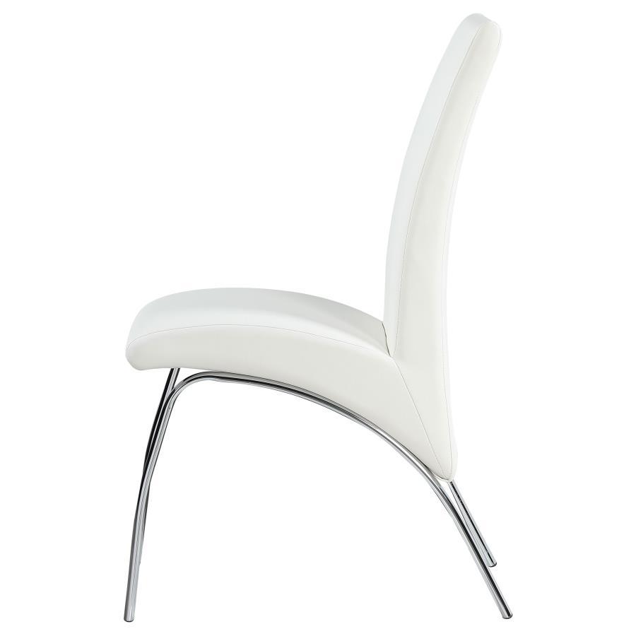 Bishop - Upholstered Dining Side Chair (Set of 2) - White