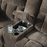 Frohn - Dbl Reclining Loveseat With Console by Signature Design by Ashley® | Bel Furniture