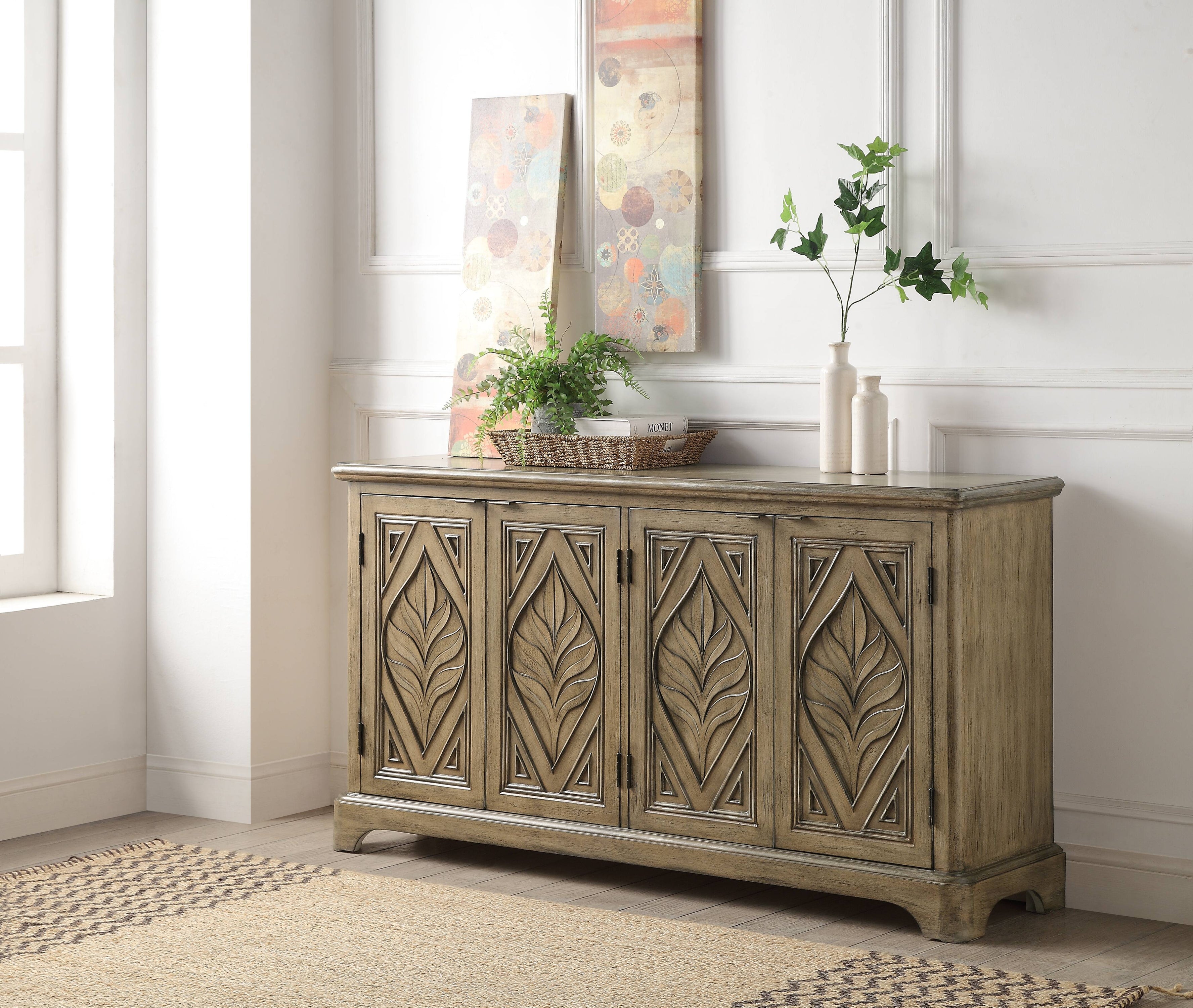 Orana - Console Cabinet - Oak